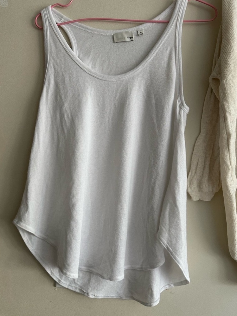 Wilfred Free White Tank Top